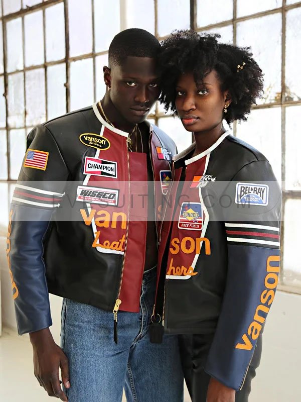 Motorcycle Racing Leather Jacket