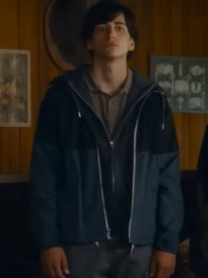 Movie Get Away 2024 Sebastian Croft Hooded Jacket