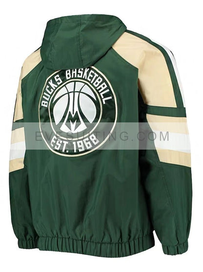 NBA Milwaukee Bucks Hooded Starter Jacket