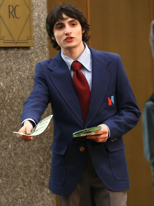 NBC Page Saturday Night 2024 Finn Wolfhard Blue Blazer