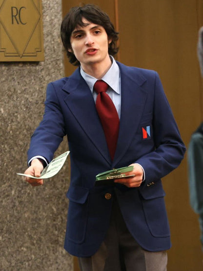NBC Page Saturday Night 2024 Finn Wolfhard Blue Blazer