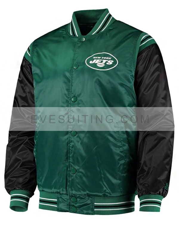 NFL New York Jets Satin Jacket