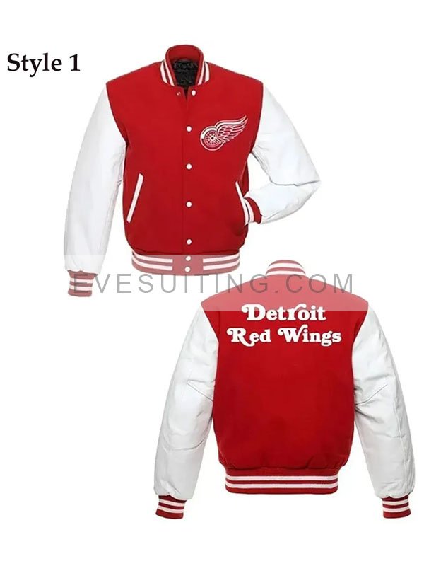 NHL Detroit Varsity Jacket