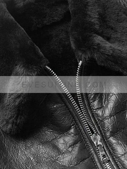 NN07 Rowan Shearling Trimmed Jacket