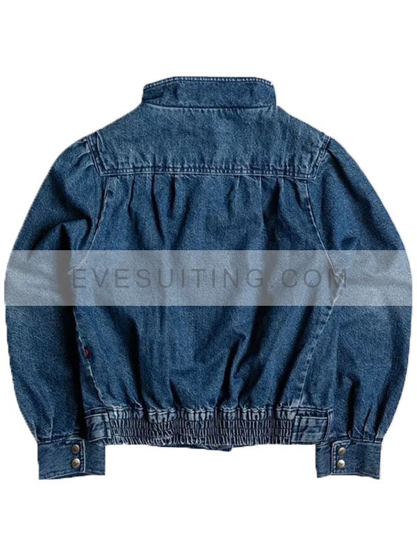 Nancy Wheeler Stranger Things Natalia Dyer Blue Denim Jacket