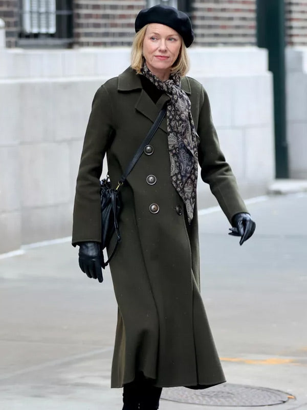 Naomi Watts Green Coat