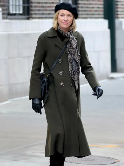 Naomi Watts Green Coat