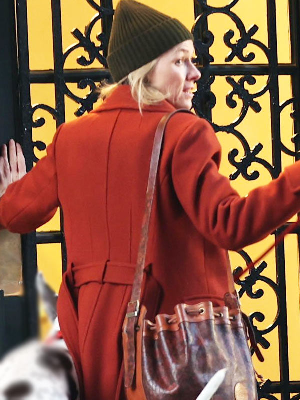 Naomi Watts Red Trench Coat