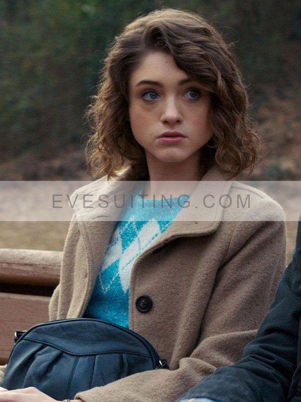 Natalia Dyer Stranger Things Wool Coat