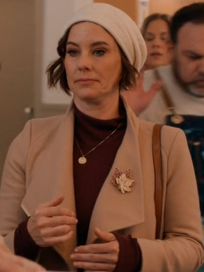 Natalie Calder Beige Coat