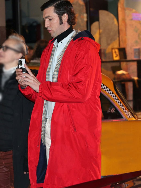 Nicholas Braun Hooded Coat