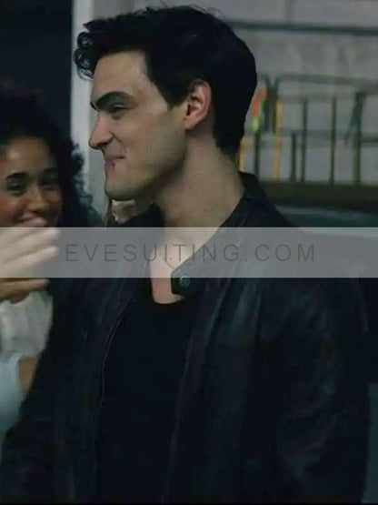 Nick My Fault 2023 Black Leather Jacket