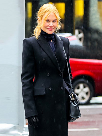 Nicole Kidman Babygirl 2024 Black Coat