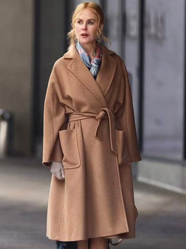 Nicole Kidman Brown Coat