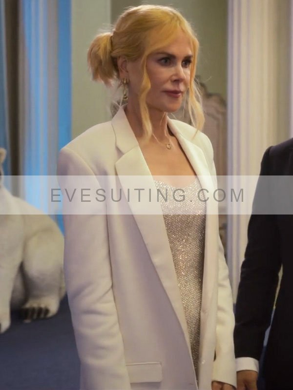 Nicole Kidman White Coat