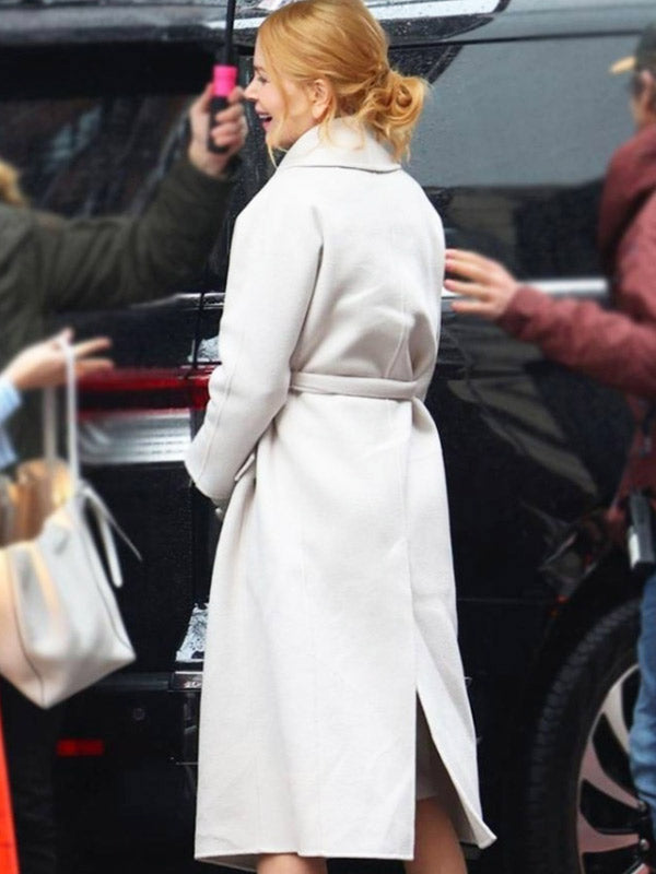 Nicole Kidman White Coat