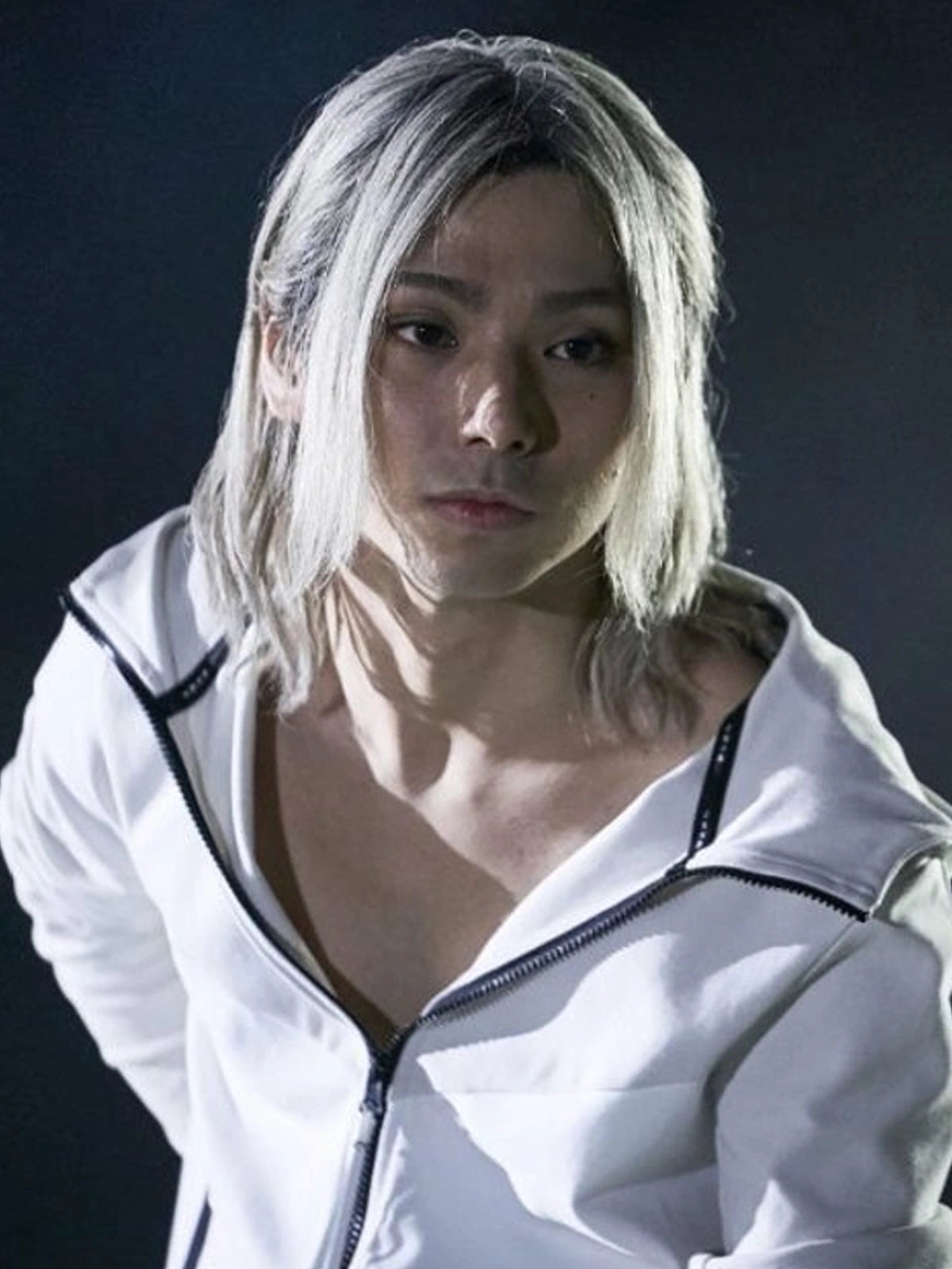 Nijiro Murakami White Hoodie