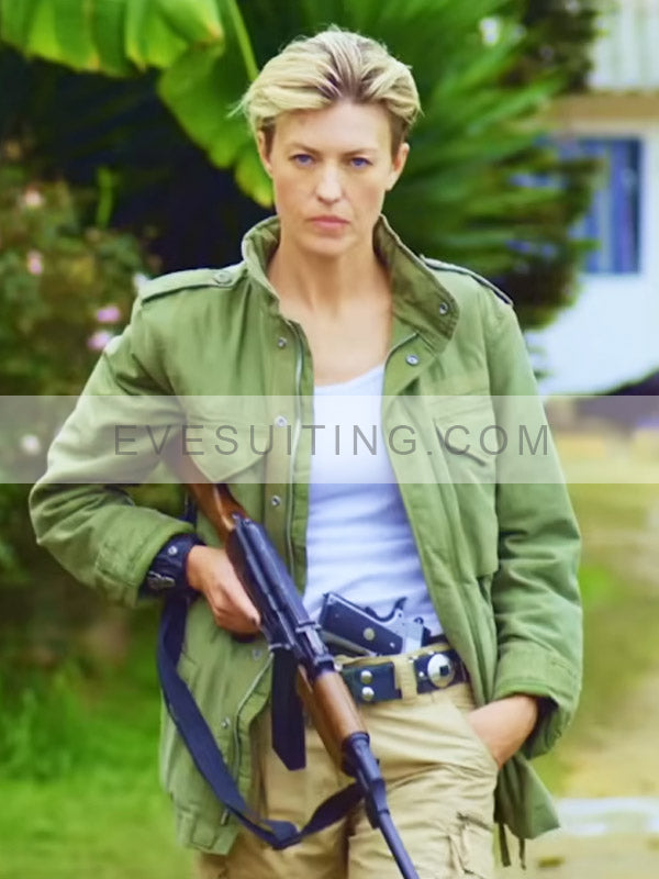 Oksana Orlan Dominique 2024 Green Jacket