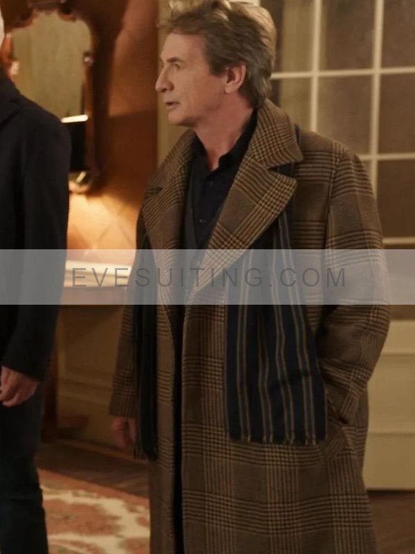 Oliver Putnam Only Murders In the Building S02 Plaid Coat