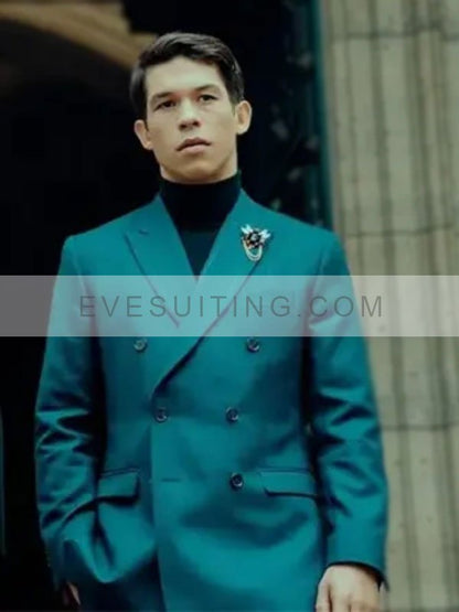 Orso TV Series Furies Season 1 Sandor Funtek Black Double Breasted Blazer