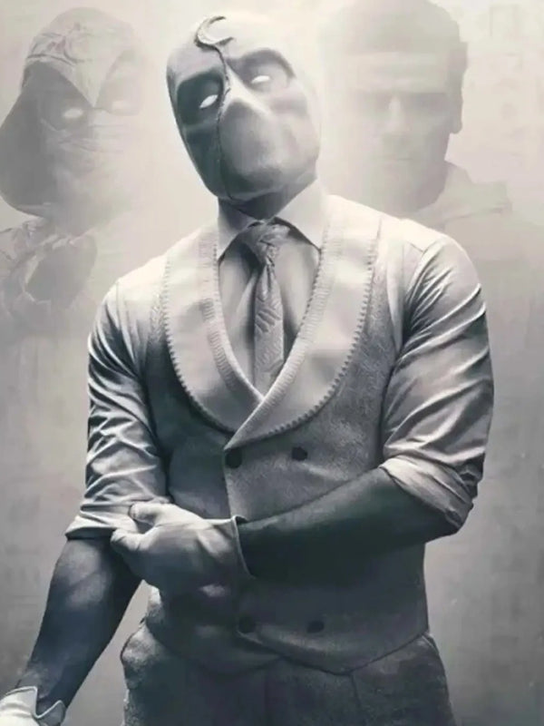Oscar Isaac Moon Knight White Vest