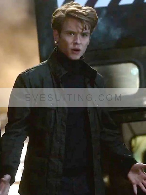 Oscar Morgan Gotham Knights Turner Hayes Green Cotton Jacket