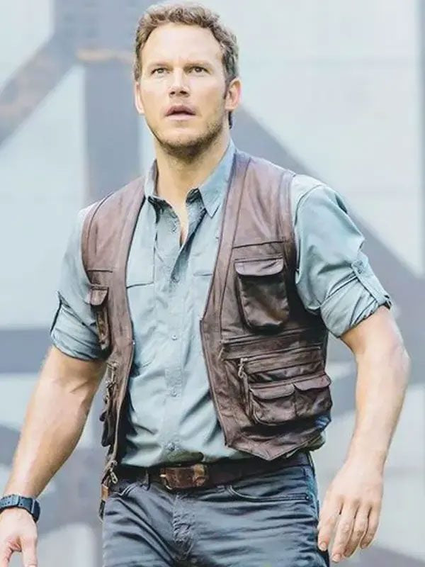 Jurassic World Leather Vest
