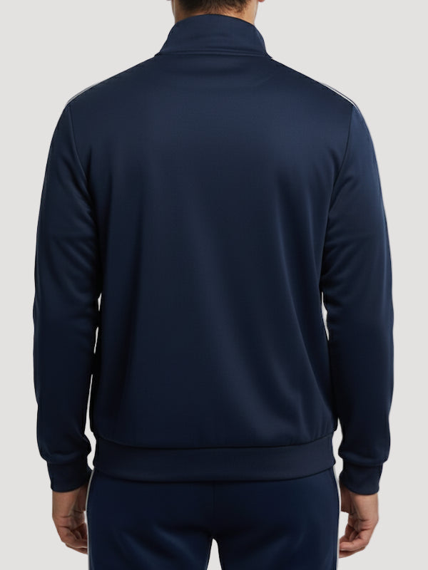 Owen Cooper Adolescence 2025 Jamie Miller Navy Blue Track Jacket