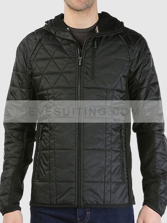 Ozark Jason Bateman Black Quilted Jacket