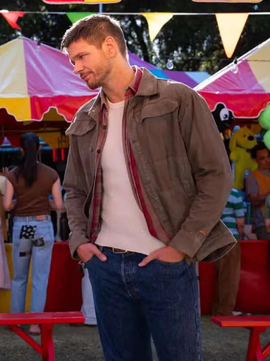 Paradise S01 Billy Pace Grey Jacket