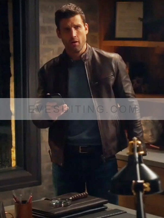 Parker Young The Image Of You 2024 Leather Jacket