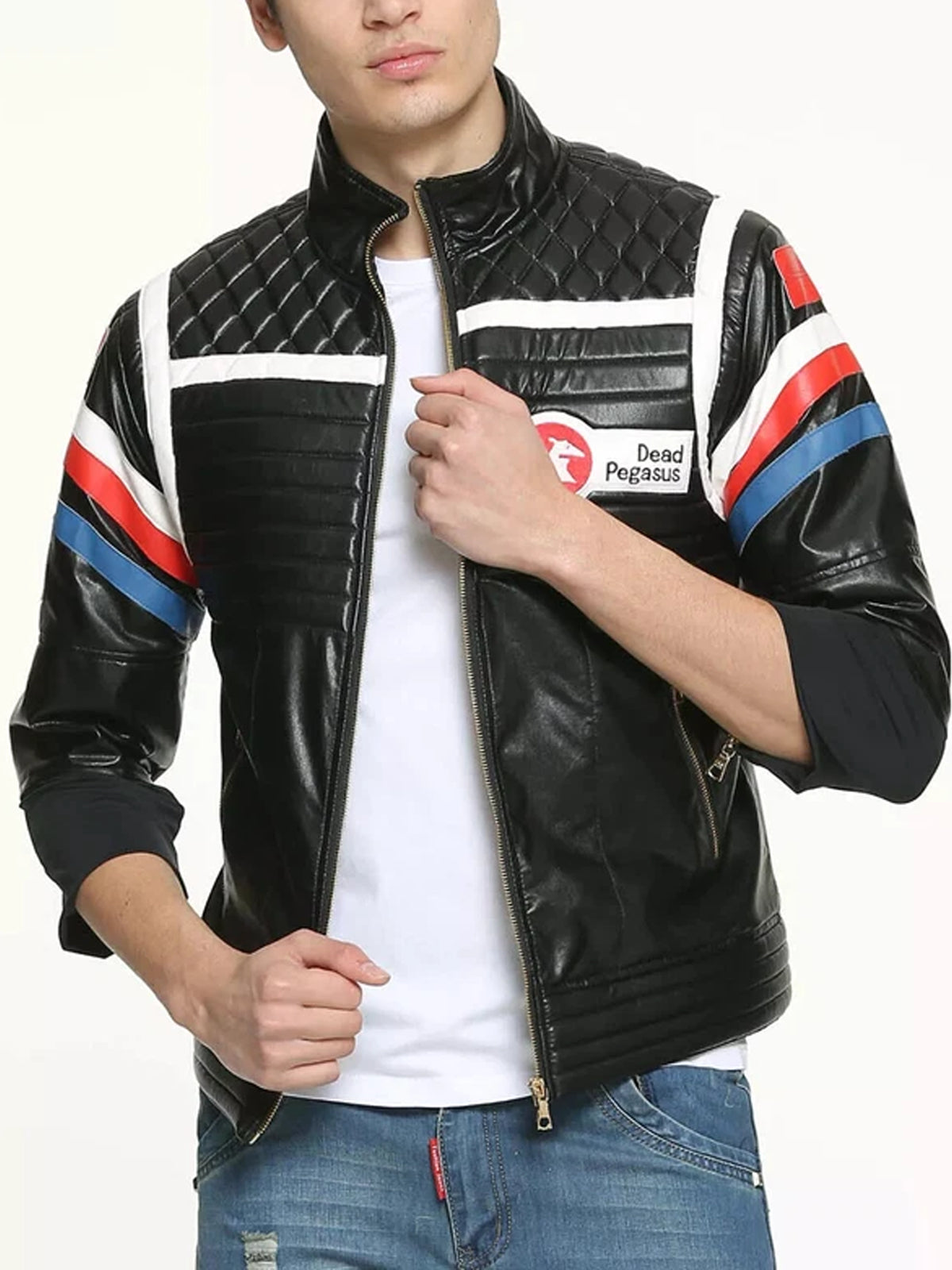 MCR Party Poison Dead Pegasus Leather Jacket