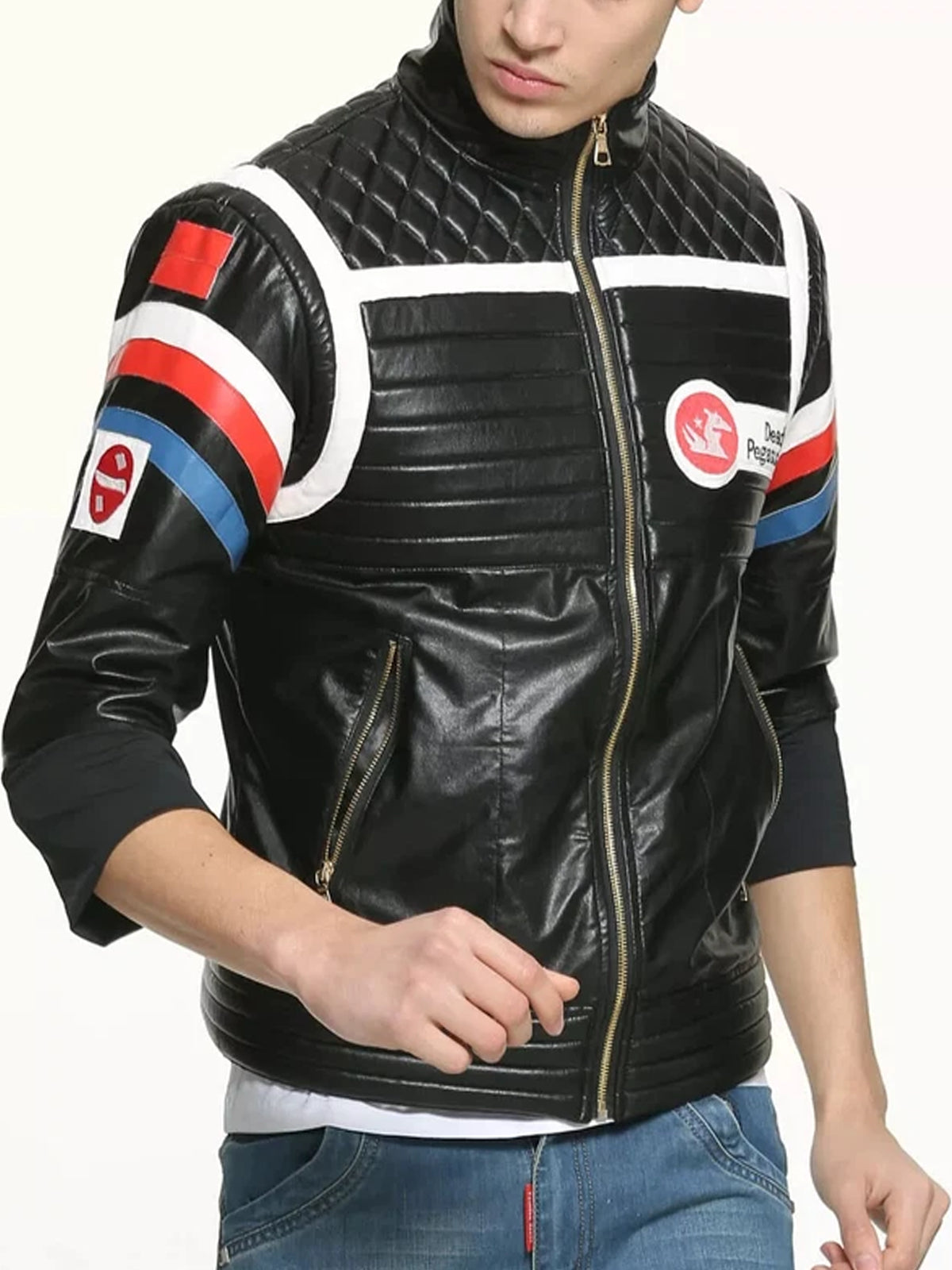 MCR Party Poison Dead Pegasus Leather Jacket