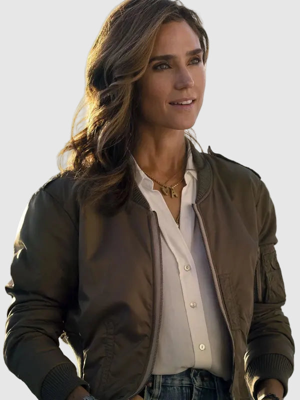 Penny Benjamin Top Gun Brown Cotton Jacket