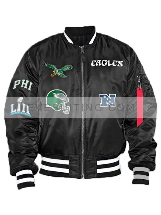 Philadelphia Eagles MA-1 Bomber Jacket
