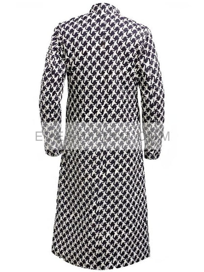 Philippine Leroy-Beaulieu Sylvie Grateau Checked Trench Coat
