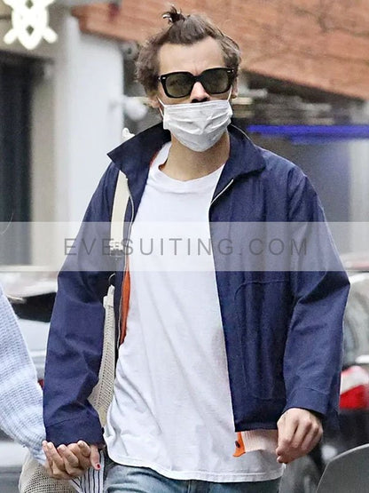 Playdium Skate Club Harry Styles Blue Jacket