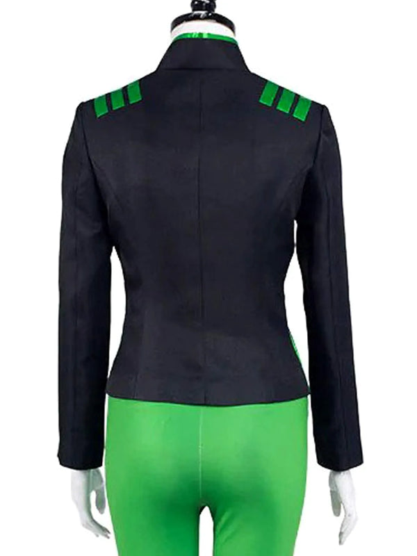 Poison Ivy Black And Green Jacket