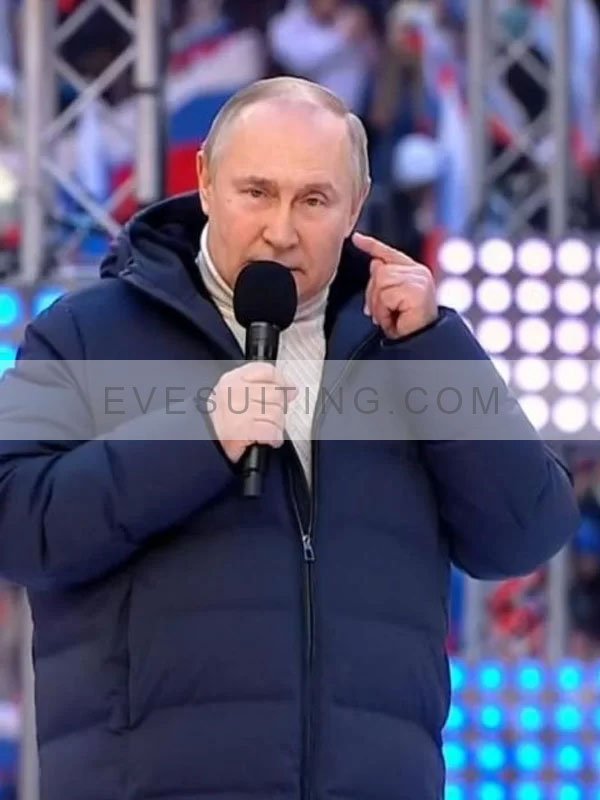 President of Russia Vladimir Putin Puffer Jacket