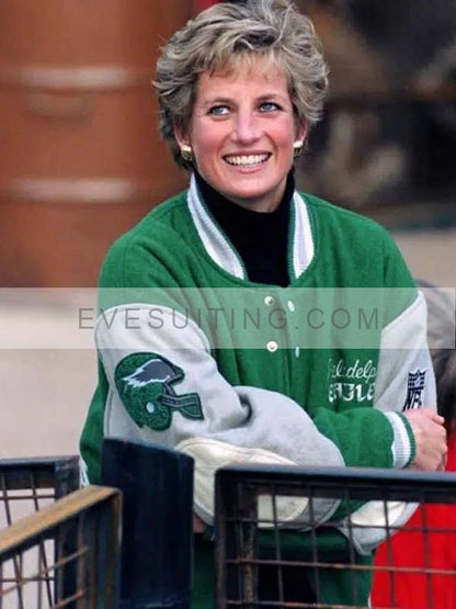 Princess Diana Philadelphia Eagles Jacket