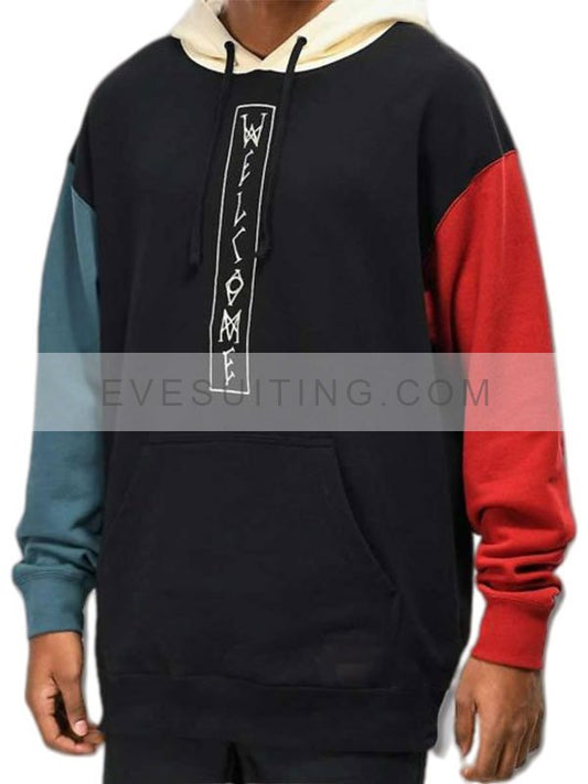 Quadrant Black Fleece Pullover Hoodie