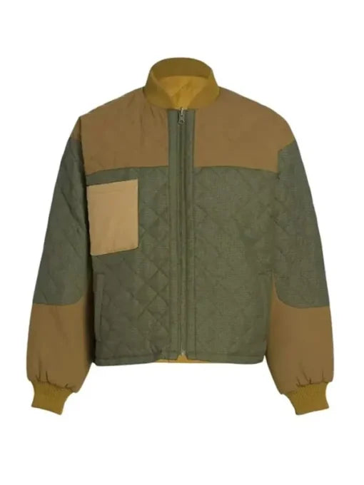 Quinn O’Grady Quilted Bomber Jacket