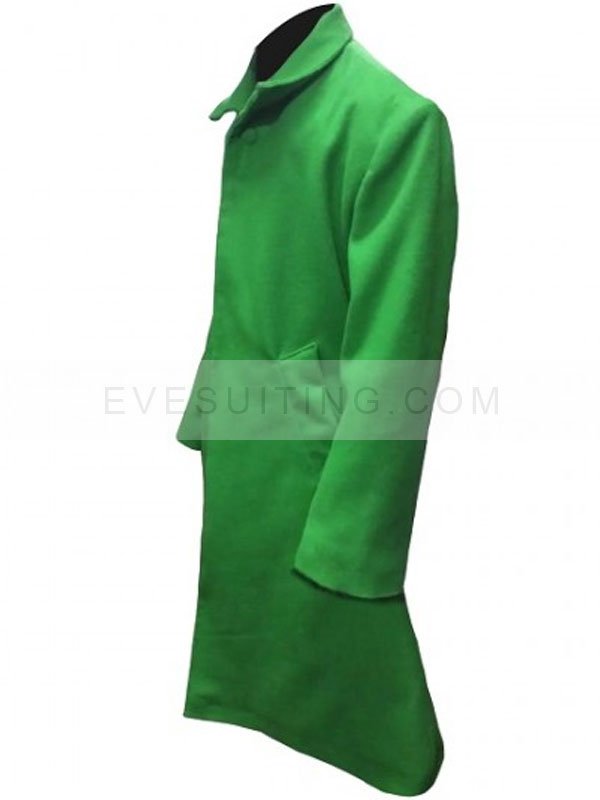 Rachel Brosnahan The Marvelous Mrs Maisel Miriam Maisel Green Wool Coat