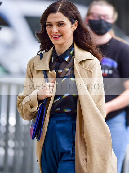 Rachel Weisz Dead Ringers 2023 Beige Coat