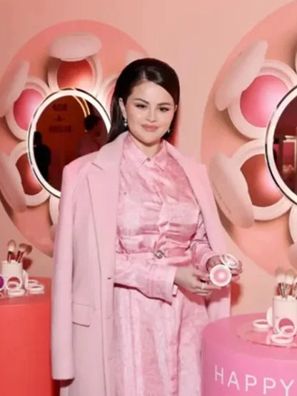 Rare Beauty Selena Gomez Pink Coat