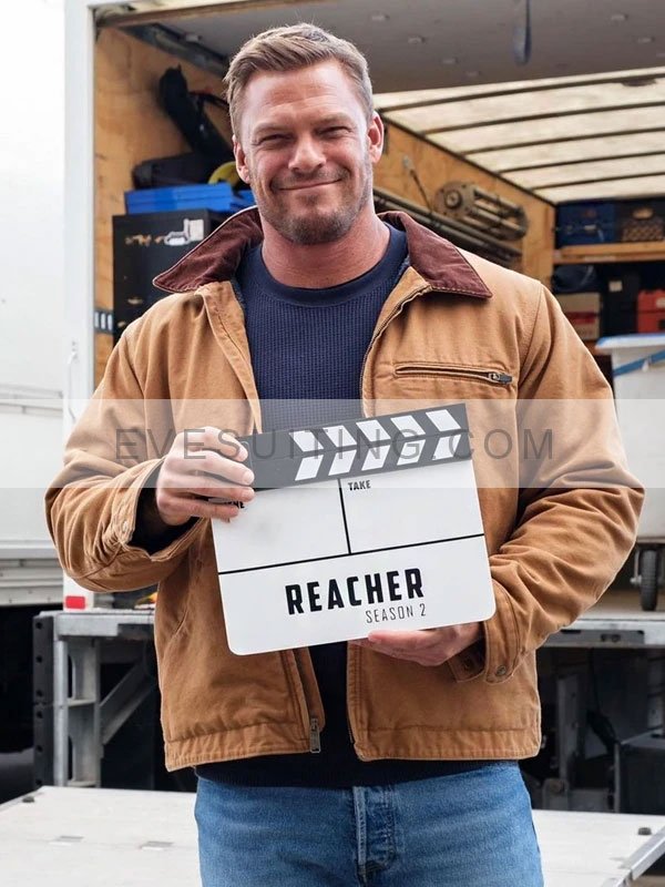 Reacher S02 Alan Ritchson Jacket