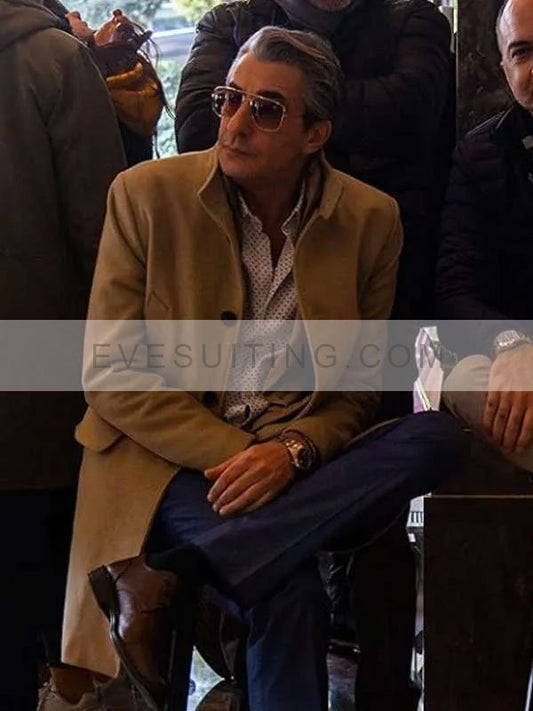 Regardless 2024 Erkan Petekkaya Brown Wool Coat