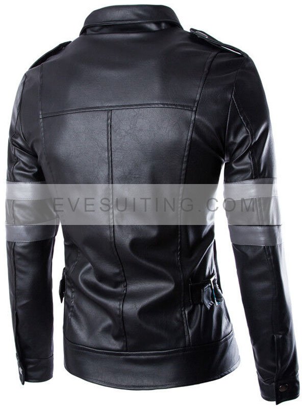 Resident Evil 6 Kennedy Black Leather Jacket