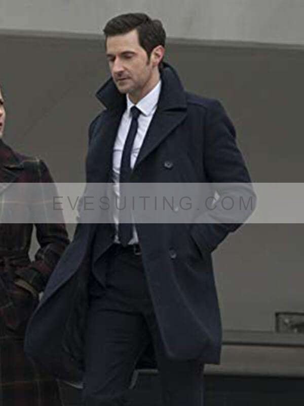 Richard Armitage Berlin Station Daniel Miller Black Coat