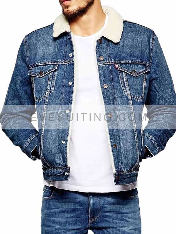 Riverdale Jughead Jones Blue Sherpa Jean Jacket